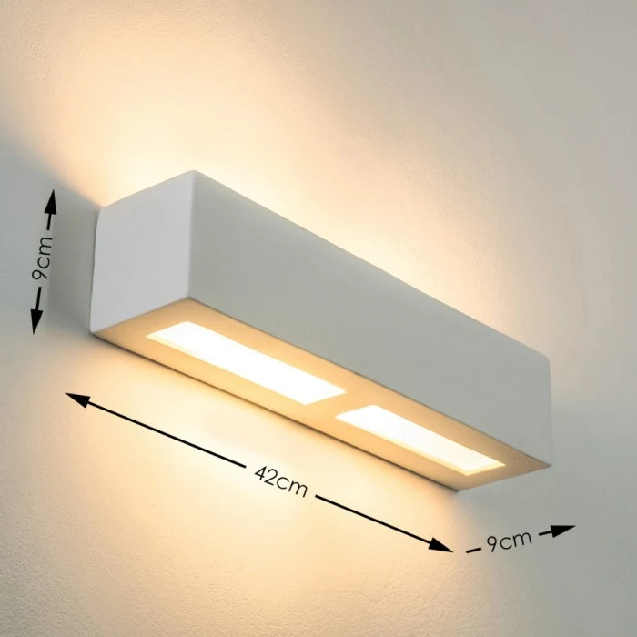 Hofstein Giove Wandleuchte Weiß, 1-flammig 2 Hofstein Giove Wandleuchte Weiß, 1-flammig - Image 2