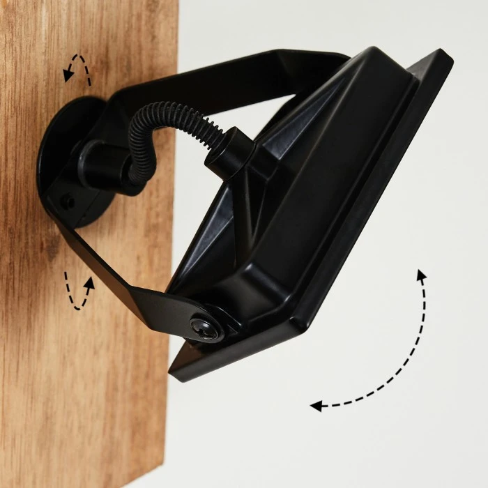 Hofstein Giresta Wandleuchte LED Schwarz, Braun, 1-flammig 6 Hofstein Giresta Wandleuchte LED Schwarz, Braun, 1-flammig - Image 6