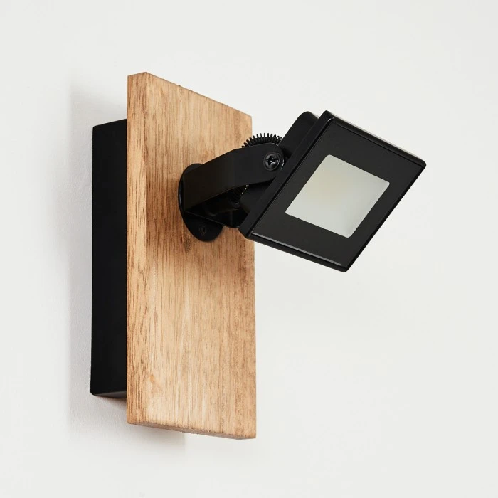 Hofstein Giresta Wandleuchte LED Schwarz, Braun, 1-flammig 8 Hofstein Giresta Wandleuchte LED Schwarz, Braun, 1-flammig - Image 8