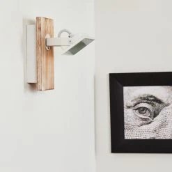 Hofstein Giresta Wandleuchte LED Braun, Weiß, 1-flammig 21 Hofstein Giresta Wandleuchte LED Braun, Weiß, 1-flammig -Wandleuchten Verkauf giresta wandleuchte h3436677 9