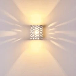 Hofstein Glenden Wandleuchte Weiß, 1-flammig -Wandleuchten Verkauf glenden wandleuchte h3266328 do4 14