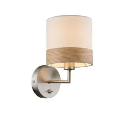 Globo CHIPSY Wandleuchte Nickel-Matt, 1-flammig 5 Globo CHIPSY Wandleuchte Nickel-Matt, 1-flammig -Wandleuchten Verkauf globo chipsy wandleuchte 15221w 2