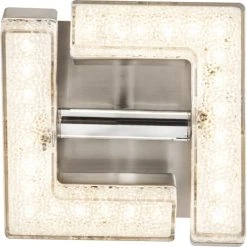 Globo EMMA Wandleuchte LED Nickel-Matt, 1-flammig -Wandleuchten Verkauf globo emma wandleuchte 56118 1 3