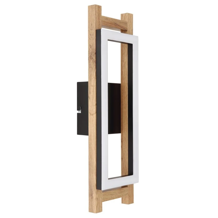 Globo ILLA Wandleuchte LED Schwarz, 1-flammig 2 Globo ILLA Wandleuchte LED Schwarz, 1-flammig - Image 2