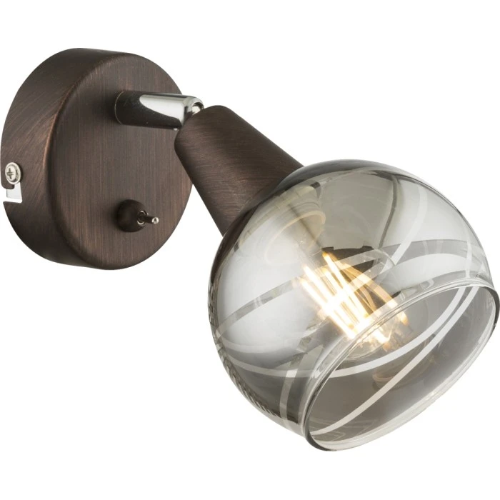 Globo Isla Wandstrahler LED Bronze, 1-flammig 2 Globo Isla Wandstrahler LED Bronze, 1-flammig - Image 2