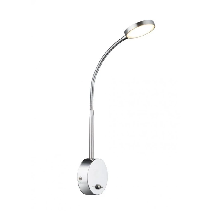 Globo PEGASI Wandleuchte LED Chrom, 1-flammig 1 Globo PEGASI Wandleuchte LED Chrom, 1-flammig