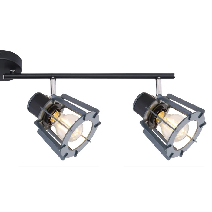 Globo Strahler MAHA Schwarz, 4-flammig 5 Globo Strahler MAHA Schwarz, 4-flammig - Image 5