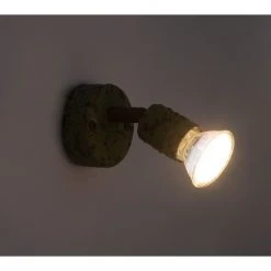 Globo Strahler OLANA Grün, Rostfarben, 1-flammig -Wandleuchten Verkauf globo strahler olana 57381 1g 2