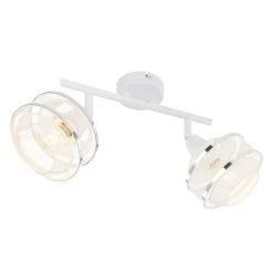 Globo Strahler VIGATTO Weiß, 2-flammig