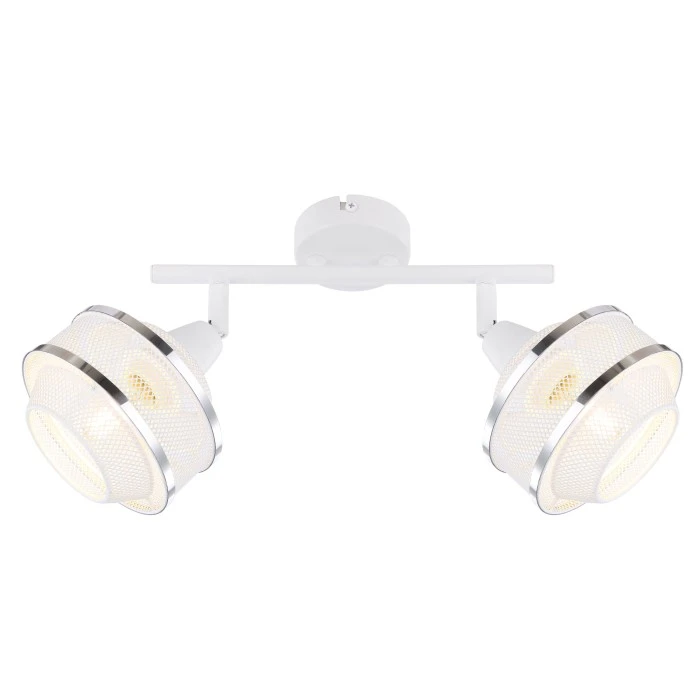 Globo Strahler VIGATTO Weiß, 2-flammig 3 Globo Strahler VIGATTO Weiß, 2-flammig - Image 3