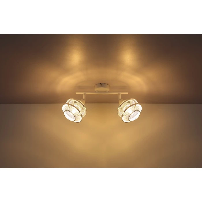 Globo Strahler VIGATTO Weiß, 2-flammig 6 Globo Strahler VIGATTO Weiß, 2-flammig - Image 6