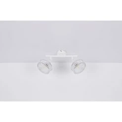 Globo Strahler VIGATTO Weiß, 2-flammig 17 Globo Strahler VIGATTO Weiß, 2-flammig -Wandleuchten Verkauf globo strahler vigatto 54026 2 7