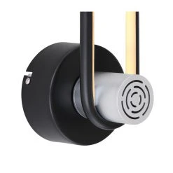 Globo TOPPOLE Wandleuchte LED Schwarz, 1-flammig -Wandleuchten Verkauf globo toppole wandleuchte 58007wl 4