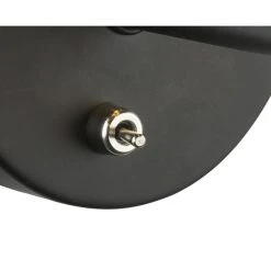 Globo TUXON Wandleuchte Schwarz, 1-flammig -Wandleuchten Verkauf globo tuxon wandleuchte 15264w 2