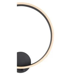 Globo VICTORIA Wandleuchte LED Schwarz, 1-flammig -Wandleuchten Verkauf globo victoria wandleuchte 67202 40b 4