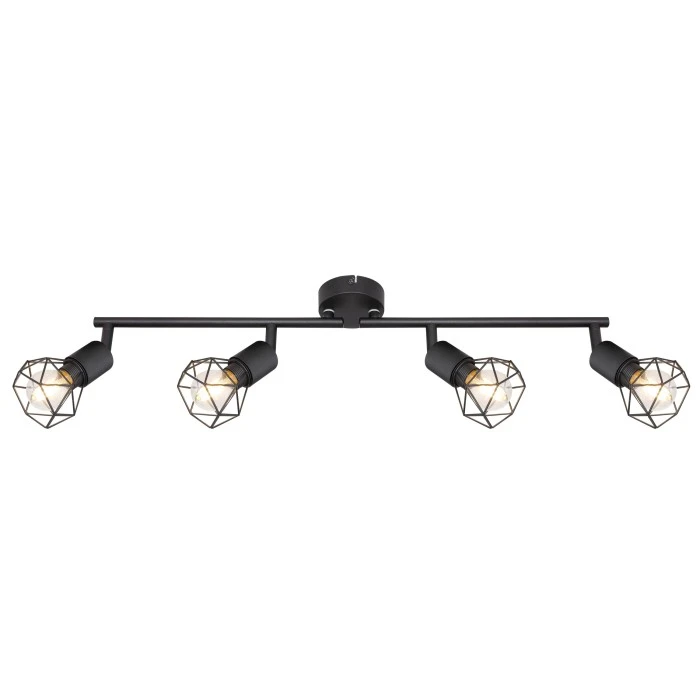 Globo XARA Strahler Schwarz, 4-flammig 3 Globo XARA Strahler Schwarz, 4-flammig - Image 3