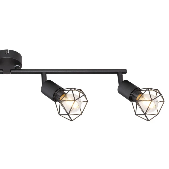 Globo XARA Strahler Schwarz, 4-flammig 5 Globo XARA Strahler Schwarz, 4-flammig - Image 5