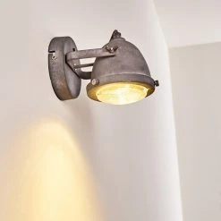 Hofstein Glostrup Wandleuchte LED Grau, 1-flammig -Wandleuchten Verkauf glostrup wandleuchte h3336038 do1 5