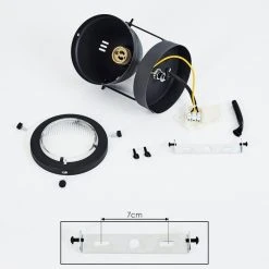 Hofstein Glostrup Wandleuchte LED Schwarz, 1-flammig 15 Hofstein Glostrup Wandleuchte LED Schwarz, 1-flammig -Wandleuchten Verkauf glostrup wandleuchte h3395141 4