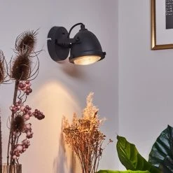 Hofstein Glostrup Wandleuchte LED Schwarz, 1-flammig 19 Hofstein Glostrup Wandleuchte LED Schwarz, 1-flammig -Wandleuchten Verkauf glostrup wandleuchte h3395141 8