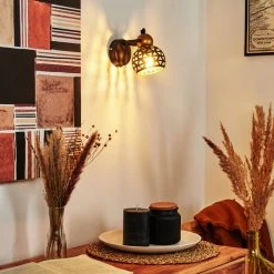 Hofstein Gomsrud Wandleuchte Schwarz, 1-flammig 22 Hofstein Gomsrud Wandleuchte Schwarz, 1-flammig -Wandleuchten Verkauf gomsrud wandleuchte h3434475 10