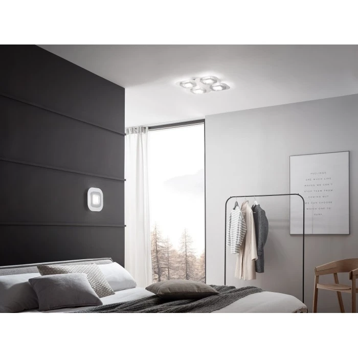 Grossmann AP Wandleuchte LED Grau, Aluminium, 1-flammig 1 Grossmann AP Wandleuchte LED Grau, Aluminium, 1-flammig