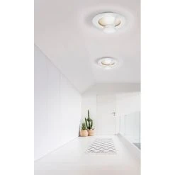 Grossmann FLAT Wandleuchte LED Braun, Weiß, Gold, 1-flammig