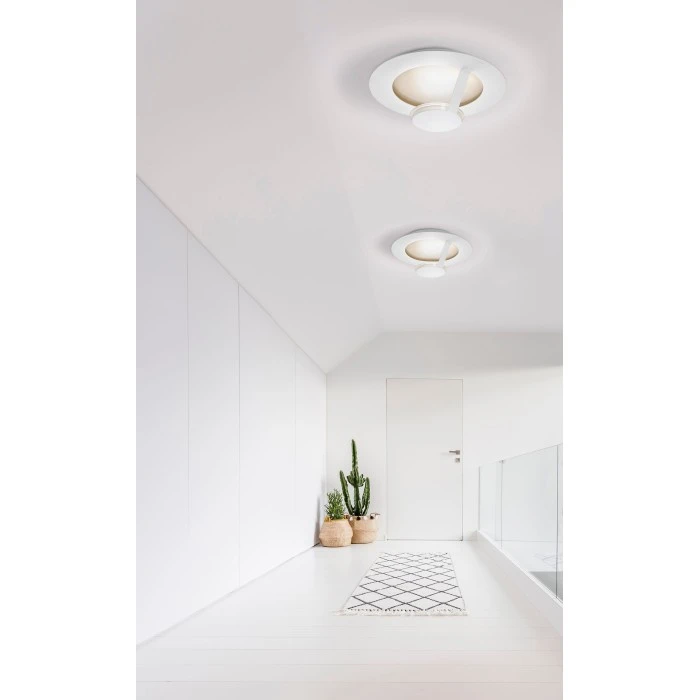 Grossmann FLAT Wandleuchte LED Braun, Weiß, Gold, 1-flammig 1 Grossmann FLAT Wandleuchte LED Braun, Weiß, Gold, 1-flammig