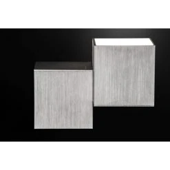Grossmann ROCKS Wandleuchte LED Aluminium, 2-flammig -Wandleuchten Verkauf grossmann rocks wandleuchte 52 853 072 2