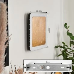 Hofstein Guacacallo Wandleuchte LED Schwarz, Weiß, Gold, 1-flammig 13 Hofstein Guacacallo Wandleuchte LED Schwarz, Weiß, Gold, 1-flammig -Wandleuchten Verkauf guacacallo wandleuchte h3459577 3