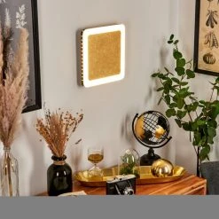 Hofstein Guacacallo Wandleuchte LED Schwarz, Weiß, Gold, 1-flammig 18 Hofstein Guacacallo Wandleuchte LED Schwarz, Weiß, Gold, 1-flammig -Wandleuchten Verkauf guacacallo wandleuchte h3459577 8