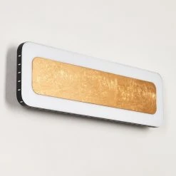 Hofstein Guacacallo Wandleuchte LED Schwarz, Weiß, Gold, 1-flammig -Wandleuchten Verkauf guacacallo wandleuchte h3459591 7