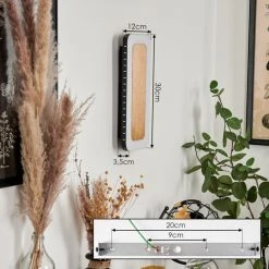 Hofstein Guacacallo Wandleuchte LED Schwarz, Weiß, Gold, 1-flammig -Wandleuchten Verkauf guacacallo wandleuchte h3459676 3