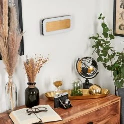 Hofstein Guacacallo Wandleuchte LED Schwarz, Weiß, Gold, 1-flammig -Wandleuchten Verkauf guacacallo wandleuchte h3570920 11