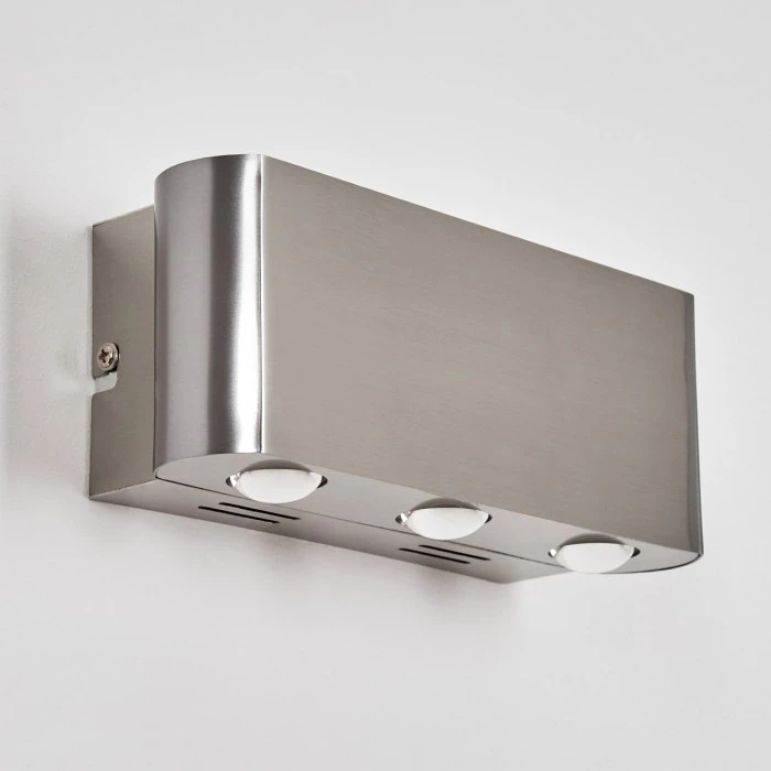 Hofstein Guiderkirch Wandleuchte LED Nickel-Matt, 6-flammig 8 Hofstein Guiderkirch Wandleuchte LED Nickel-Matt, 6-flammig - Image 8