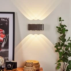 Hofstein Guiderkirch Wandleuchte LED Nickel-Matt, 6-flammig 18 Hofstein Guiderkirch Wandleuchte LED Nickel-Matt, 6-flammig -Wandleuchten Verkauf guiderkirch wandleuchte h3654149 8