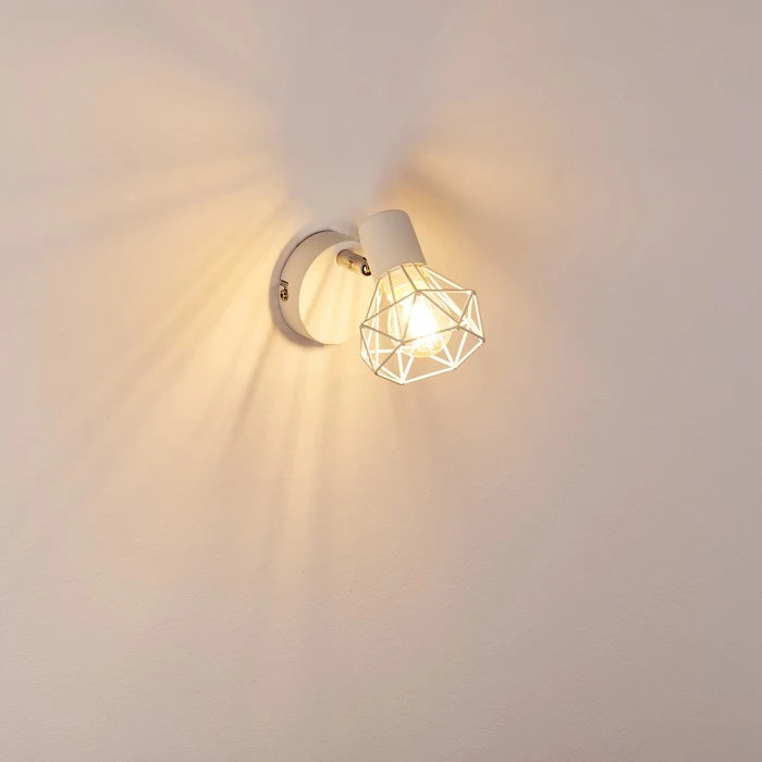 Hofstein Gullspang Wandleuchte Weiß, 1-flammig 19 Hofstein Gullspang Wandleuchte Weiß, 1-flammig - Image 19