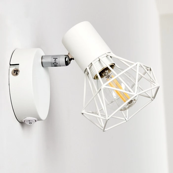 Hofstein Gullspang Wandleuchte Weiß, 1-flammig 5 Hofstein Gullspang Wandleuchte Weiß, 1-flammig - Image 5