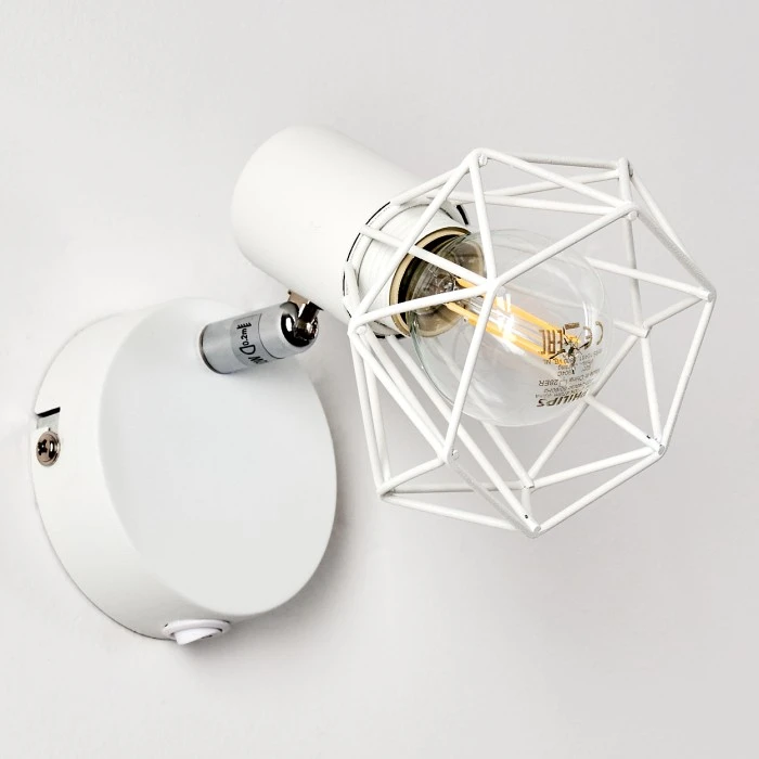 Hofstein Gullspang Wandleuchte Weiß, 1-flammig 9 Hofstein Gullspang Wandleuchte Weiß, 1-flammig - Image 9