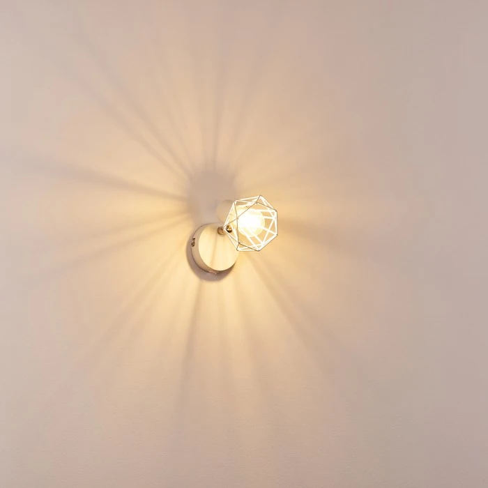 Hofstein Gullspang Wandleuchte Weiß, 1-flammig 10 Hofstein Gullspang Wandleuchte Weiß, 1-flammig - Image 10