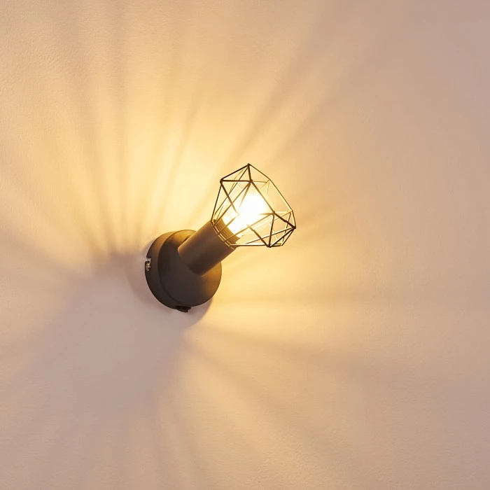 Hofstein Gullspang Wandleuchte Chrom, Anthrazit, 1-flammig 12 Hofstein Gullspang Wandleuchte Chrom, Anthrazit, 1-flammig - Image 12