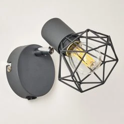 Hofstein Gullspang Wandleuchte Chrom, Anthrazit, 1-flammig 25 Hofstein Gullspang Wandleuchte Chrom, Anthrazit, 1-flammig -Wandleuchten Verkauf gullspang wandleuchte h3348819 4