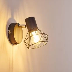 Hofstein Gullspang Wandleuchte Chrom, Anthrazit, 1-flammig 28 Hofstein Gullspang Wandleuchte Chrom, Anthrazit, 1-flammig -Wandleuchten Verkauf gullspang wandleuchte h3348819 7