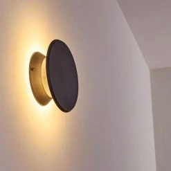 Trio Leuchten Gusum Wandleuchte LED Schwarz, 1-flammig -Wandleuchten Verkauf gusum wandleuchte h3358894 14