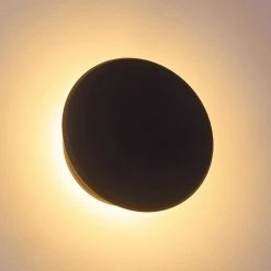 Trio Leuchten Gusum Wandleuchte LED Schwarz, 1-flammig -Wandleuchten Verkauf gusum wandleuchte h3358894 2