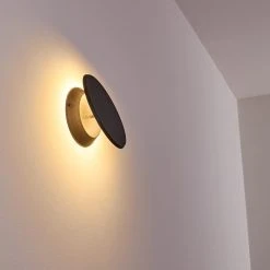 Trio Leuchten Gusum Wandleuchte LED Schwarz, 1-flammig -Wandleuchten Verkauf gusum wandleuchte h3358894 9