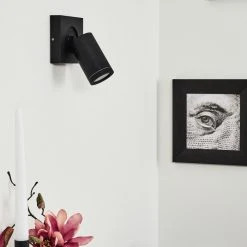 Hofstein Hakamken Wandleuchte LED Schwarz, 1-flammig 22 Hofstein Hakamken Wandleuchte LED Schwarz, 1-flammig -Wandleuchten Verkauf hakamken wandleuchte h3427828 10