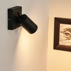 Hofstein Hakamken Wandleuchte LED Schwarz, 1-flammig 20 Hofstein Hakamken Wandleuchte LED Schwarz, 1-flammig -Wandleuchten Verkauf hakamken wandleuchte h3427828 8