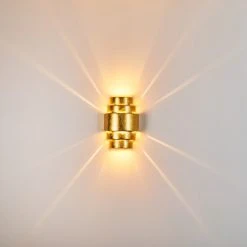 Hofstein Handan Wandleuchte Gold, 1-flammig 38 Hofstein Handan Wandleuchte Gold, 1-flammig -Wandleuchten Verkauf handan wandleuchte h3010129 do4 17