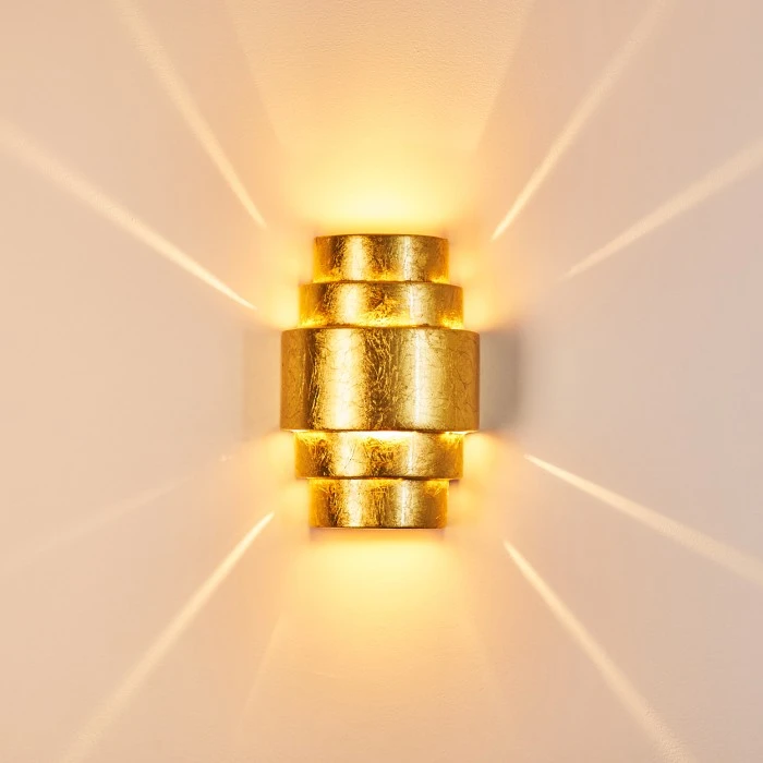 Hofstein Handan Wandleuchte Gold, 1-flammig 5 Hofstein Handan Wandleuchte Gold, 1-flammig - Image 5